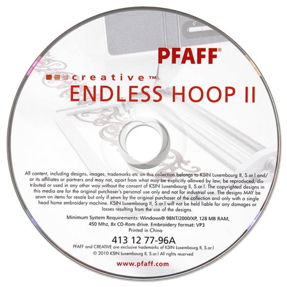 Pfaff creative Endless Hoop II (180 mm x 100 mm)