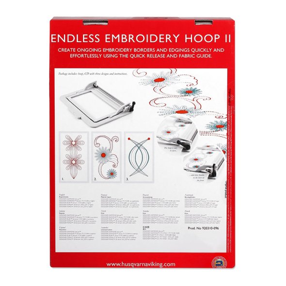 Husqvarna Viking Endless Embroidery Hoop II (180 mm x 100 mm)