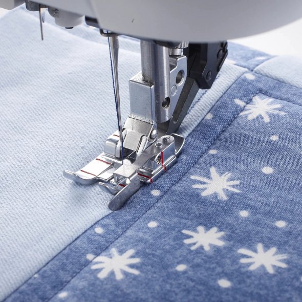Pfaff 1/4 Quilt- und Patchworkfuß mit Kantenführung (für IDT-System)