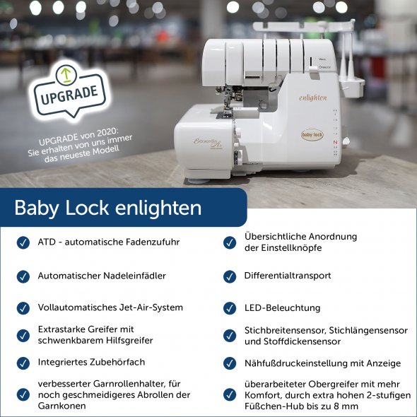Baby Lock enlighten Overlock