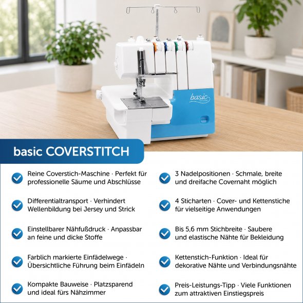 Nähwelt Flach Basic-Cover-Stitch 3040 (Made by Merrylock)