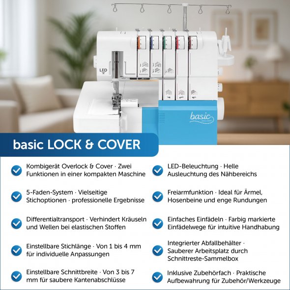 Basic Sewing Lock & Cover Coverlock
