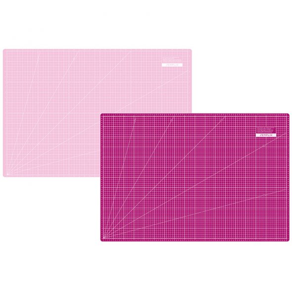 Semplix Schneidematten-Set A1 pink/ beere + GRATIS Prym Aqua-Trickmarker