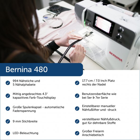 Bernina 480 Computer Nähmaschine