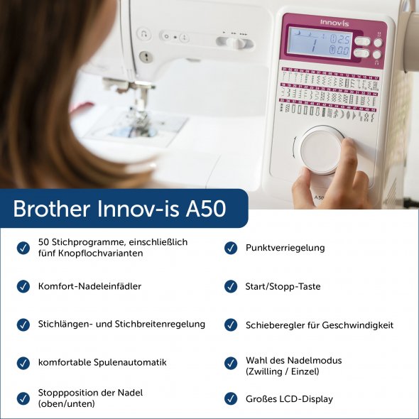 Brother Innov-is A50 Computer Nähmaschine