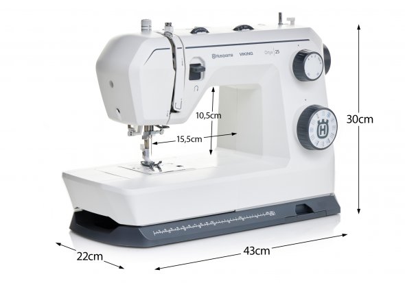 Husqvarna Viking Onyx 25 mechanische Nähmaschine