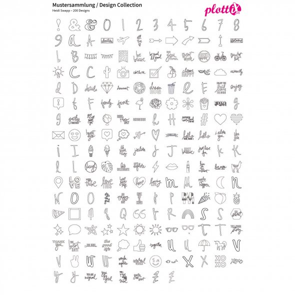 PlottiX Mustersammlungen Design Collection (USB-Sticks/ versch. Designs) Holiday