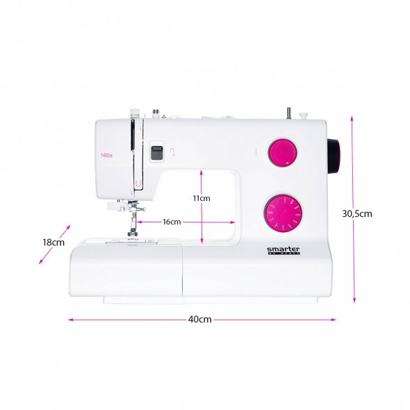 Pfaff Smarter by Pfaff 160s mechanische Nähmaschine