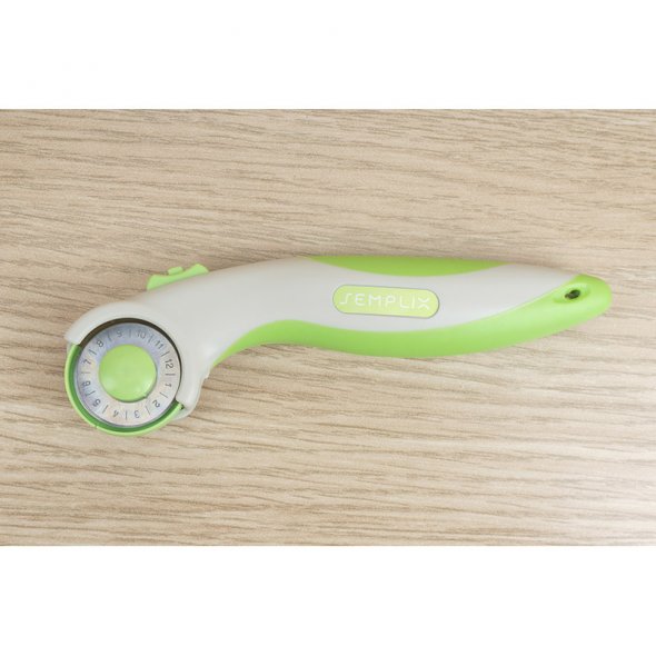 Semplix Rollschneider Mini Soft Griff (28 mm/ grün)