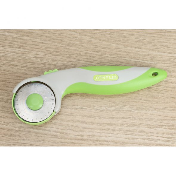 Semplix Rollschneider Maxi Soft Griff (45 mm/ grün)
