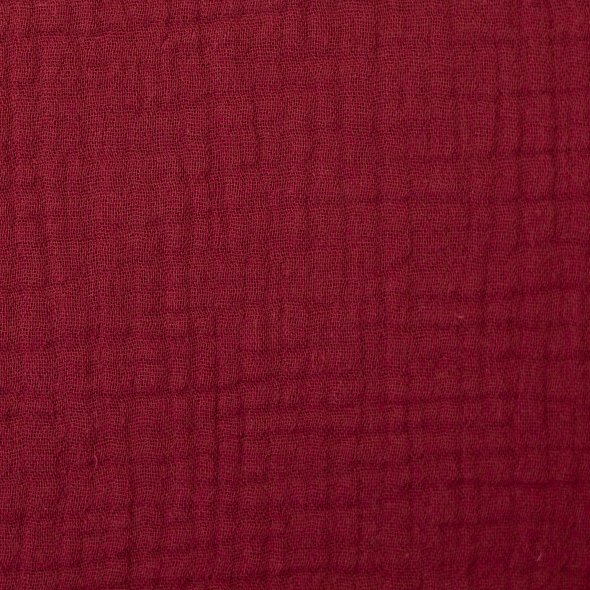 Musselin uni - Jenke von Swafing 000339-burgundy: 1,0m