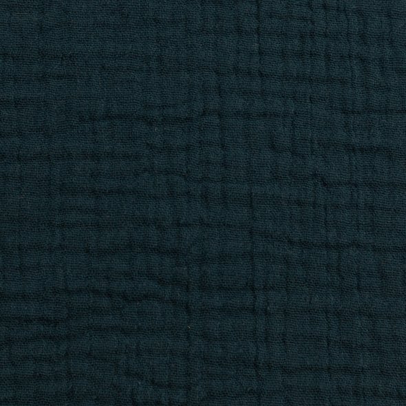 Musselin Stoff, uni - Jenke von Swafing 000744-jeansblau: 1,0m