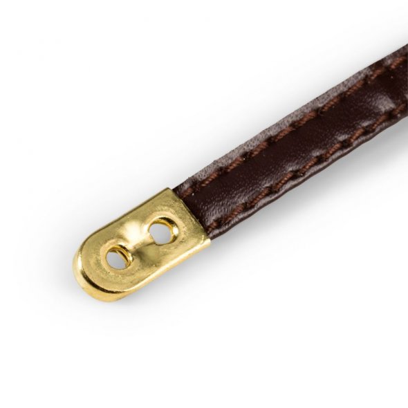 Prym Mantelaufhänger Leder (schwarz/ 3 St.)