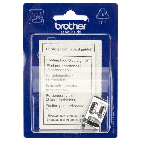 Brother Kordeleinnähfuß - Horizontal-Greifer (7 mm)
