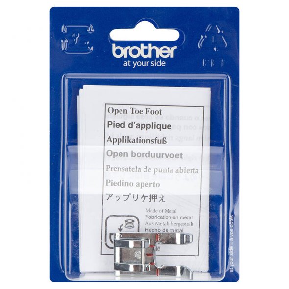 Brother Applikationsfuß offen - Horizontal-Greifer