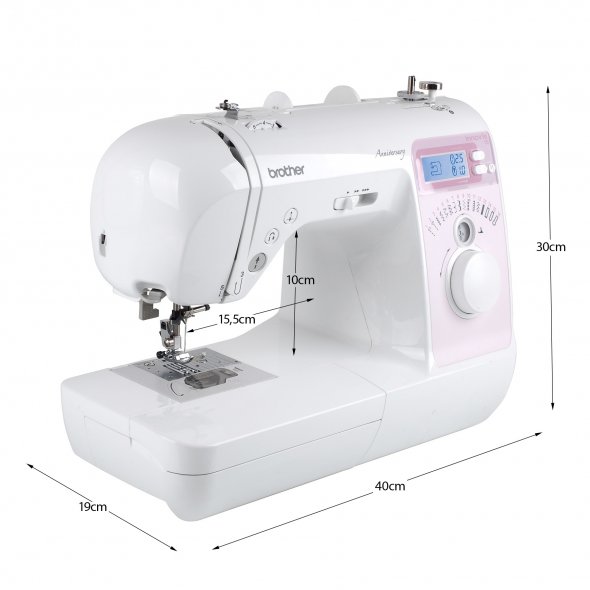Brother Innov-is 10A Anniversary (NV10A) Nähmaschine Testsieger. Kinderleichte Bedienung.