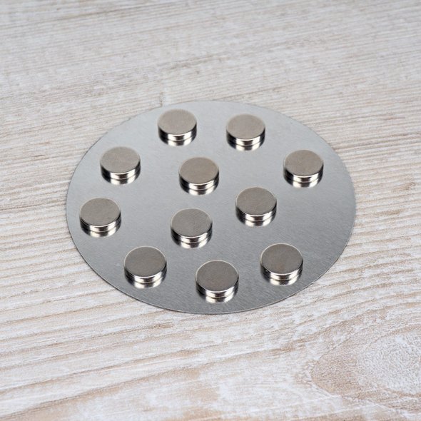 Magnete extra stark (rund/ Ø 10 mm  x 2 mm/ 12 St.)