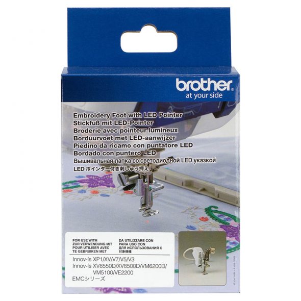 Brother Stickfuß mit LED-Pointer FLED1