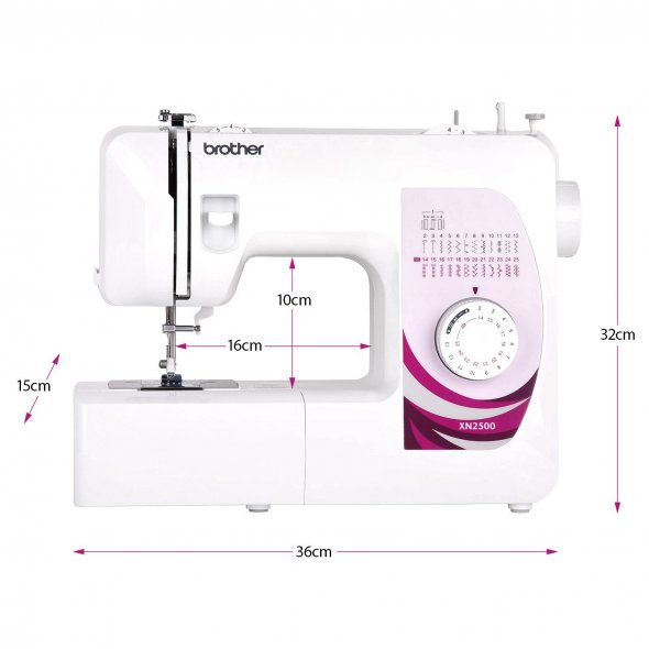 Brother XN-2500 mechanische Nähmaschine