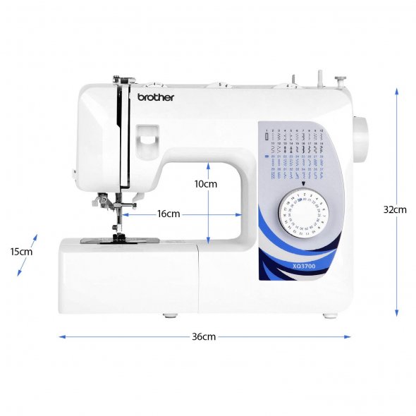 Brother XQ-3700 mechanische Nähmaschine