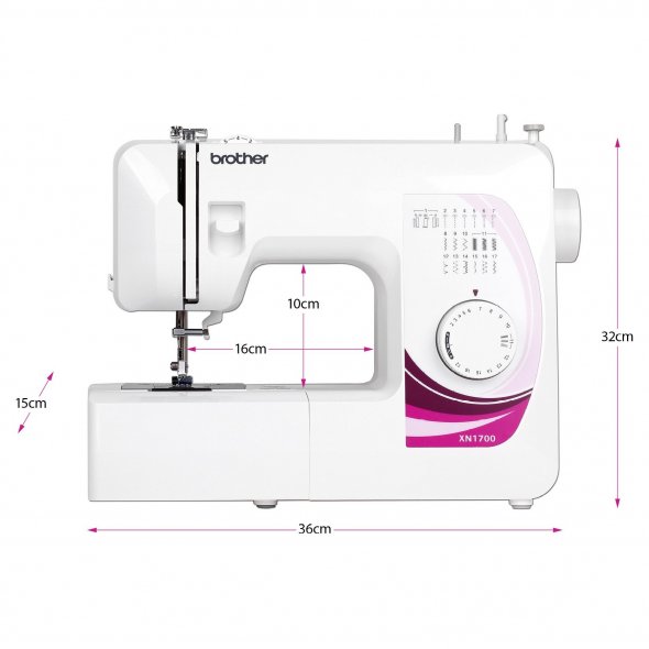 Brother XN-1700 mechanische Nähmaschine