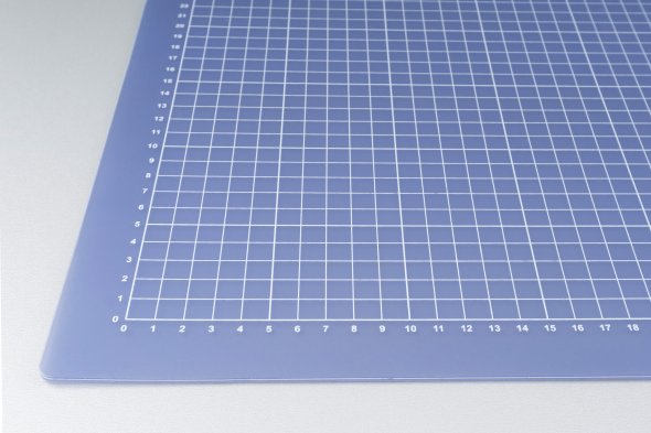 Schneidematte transparent A1 (90 x 60 cm Skalierung in cm einseitig)