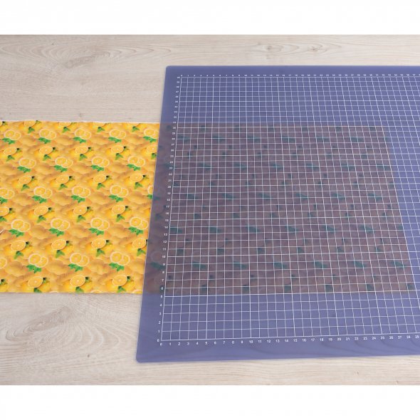 Schneidematte transparent A2 (60 x 45 cm Skalierung in cm einseitig)