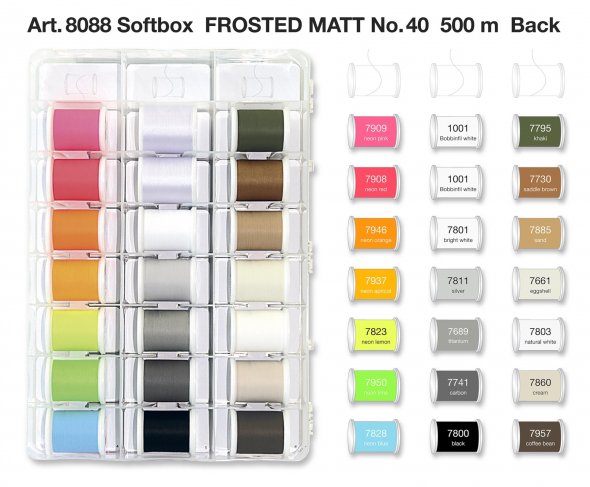Madeira Frosted MATT No.40/ 500 m