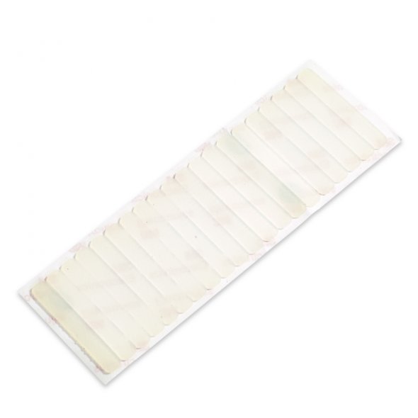 Prym Anti-Rutsch Streifen für Kleiderbügel (20 St. / 8 x 50 mm / Silikon / weiß)