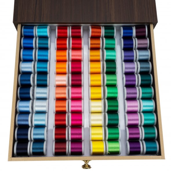 Madeira Garnschatulle Rayon No.40 (190 Spulen/ 200 m/ Teak)