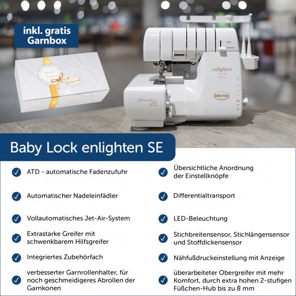 Baby Lock enlighten SE Overlock