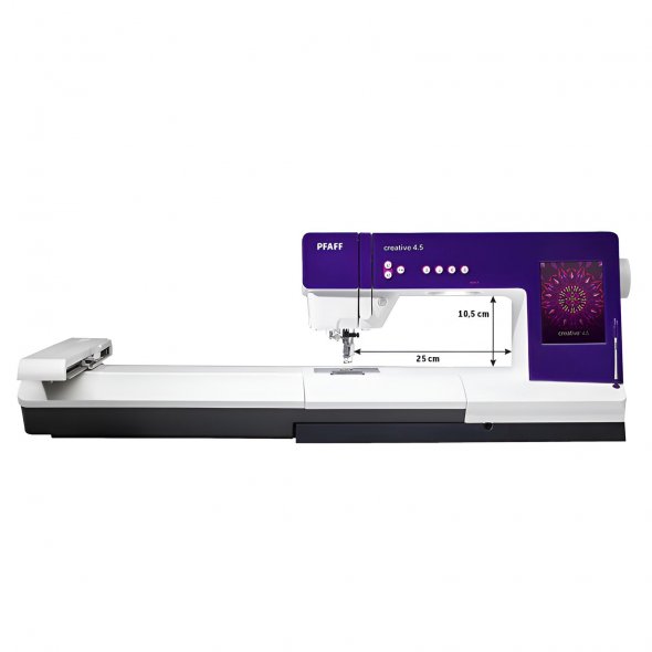 Pfaff creative 4.5 Näh-und Stickmaschine inkl. Standard-Stickmodul