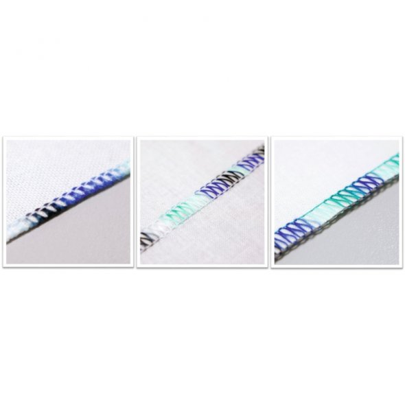 Nähwelt Flach Bauschgarn QA-Thread Acryl-Garnbox (gefüllt mit 10 Konen/ 1500 m)