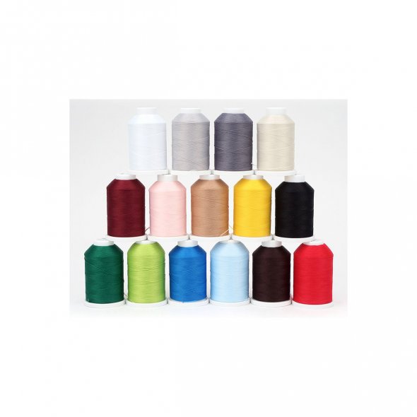 Madeira Overlock Aeroflock Acryl-Garnbox (gefüllt mit 15 Konen/ 1000 m)