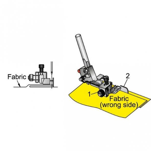 Bernette Blindstichfuß (Funlock 44/ 48/ Airlock 64/ 68)