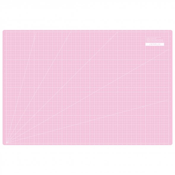 Semplix Schneidematte beere-rosa (90 x 60 cm/ 35 x 24 inch) A1