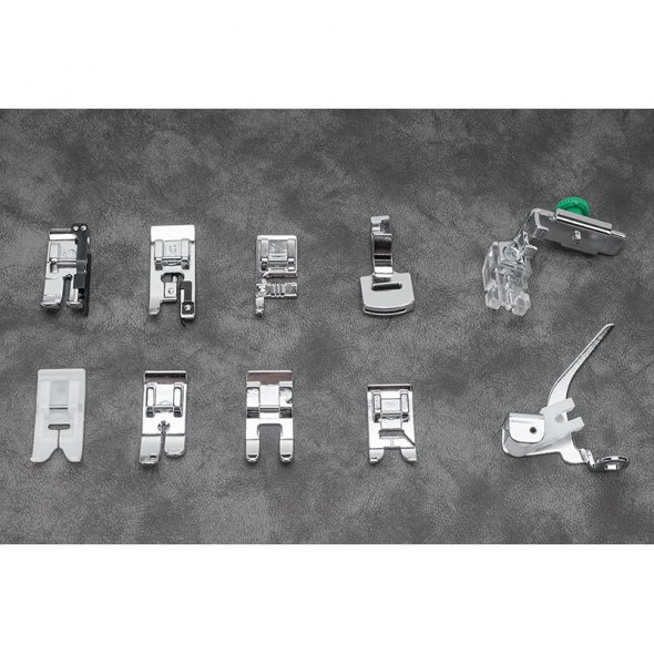 Bernette Nähmaschinen Nähfuß-Set 10-teilig (b33/ b35)