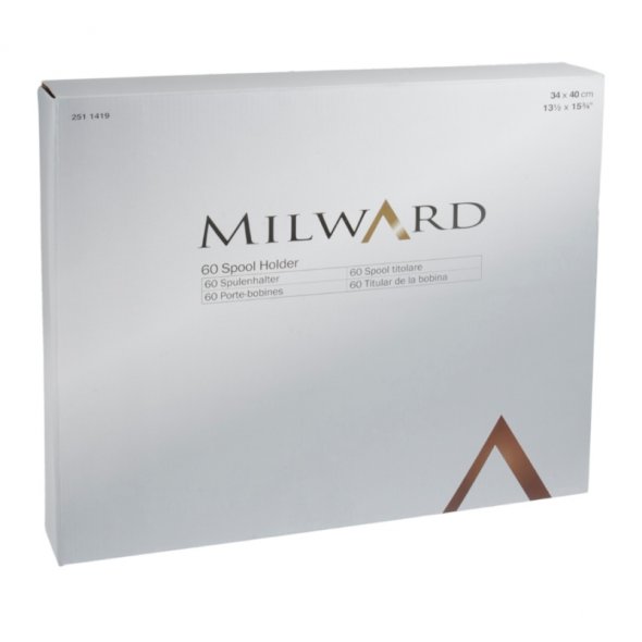 Milward Spulenhalter - Garnrollenständer (für 60 St./ 34 x 40 cm/ Holz)