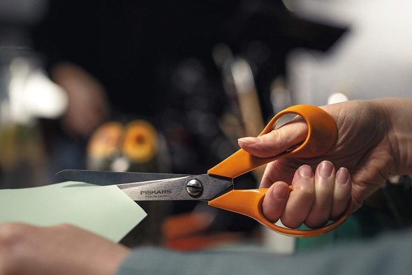 Fiskars Classic Profi-Schere (Rechtshänder-Schere/ 25 cm)