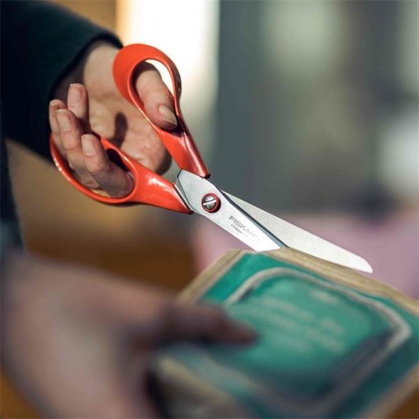 Fiskars Classic Universalschere (Linkshänder-Schere/ 21 cm)