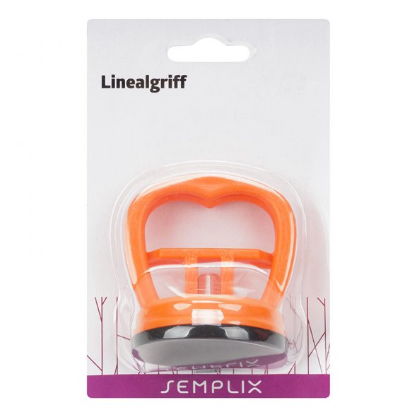 Semplix Linealgriff mit Saugnapf (orange)