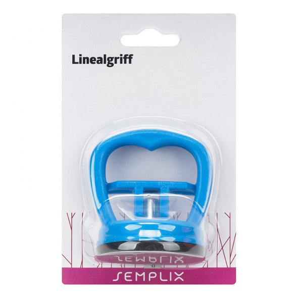 Semplix Linealgriff mit Saugnapf (blau)
