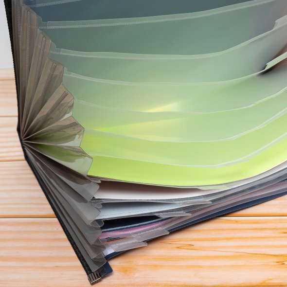 Plotter-Folien Starterset Mix in Fächermappe (22 aufbügelbare Folien A4)