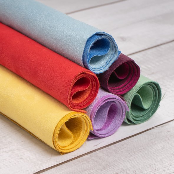 Veganes Leder Double Face (50 x 70 cm / zweifarbig / verschiedene Farben)