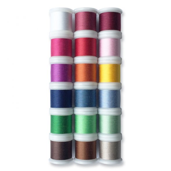 Madeira Garnbox Sew & More by Lila Lotta Aerofil No.120 (18 Farben/ 100 m)