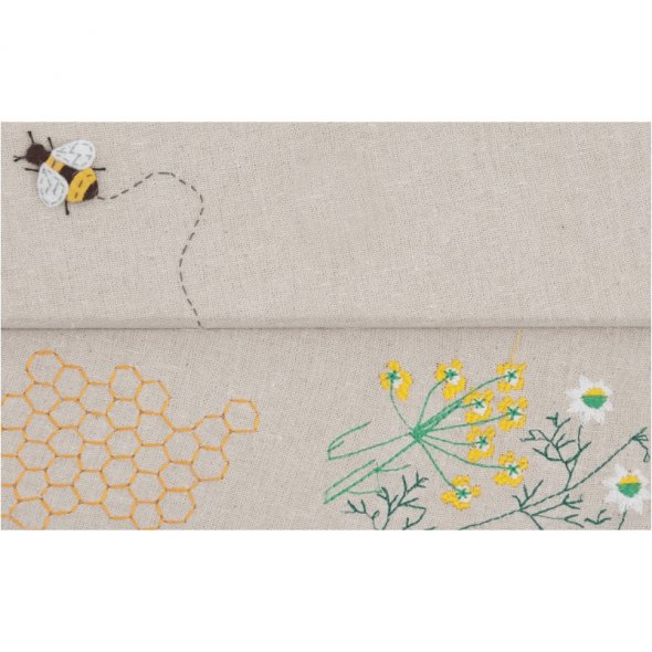 Nähkasten Bienenstock Haus klein (19 x 26,5 x 19 cm)