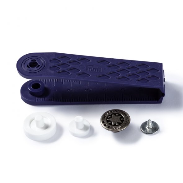 Prym Jeans-Knöpfe American Star (17 mm/ altsilber/ 8 St.)