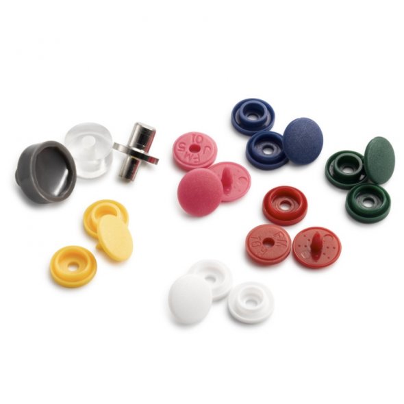 Prym Love Color Snaps Mini Box (Snaps 9 mm/ 6 x 12 St./ inkl. Werkzeug)