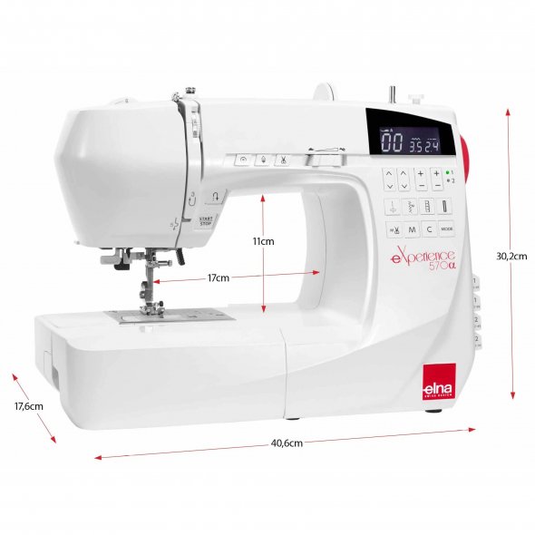 Elna eXperience 570a Computer Nähmaschine