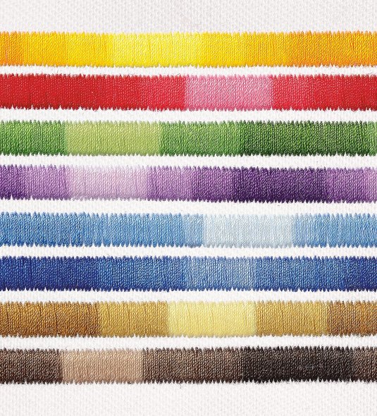Gütermann Multicolour Baumwolle Nähfaden-Set-1 (10 Farben/ 100 m)